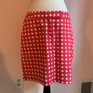 Larry Levine polka dot skirt